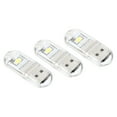 thumbnail image 1 of Uxcell Portable USB Plugin 2 Beads LED Night Light Lamp Stick, White 3 Pack, 1 of 5