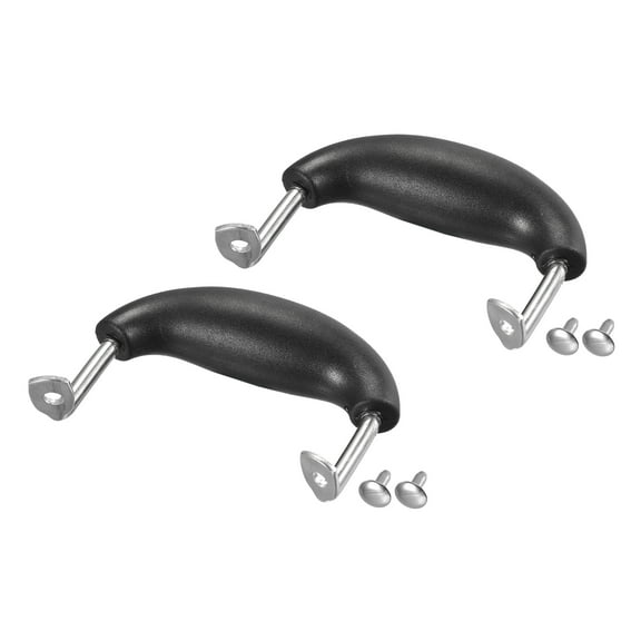 Uxcell Pot Side Handle Replacement for Stainless Steel Pan Pot Handle 90 x 78mm 2pack