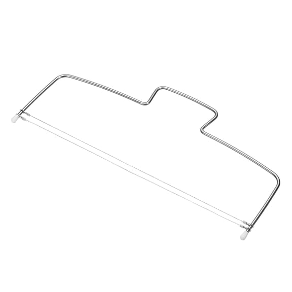 Uxcell Pottery Slicer Clay Cutter Wire Double Curve Adjustable Ceramic Cutting Tool Stainless Steel Clay Sculpting Tools for Ceramic Mud Household DIY Crafts