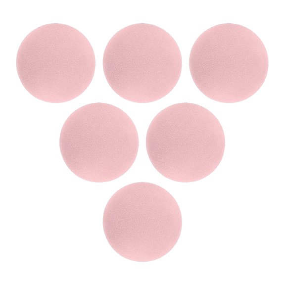 Uxcell Practice Golf Balls, Foam Golf Balls 6Pcs & Light Pink Realistic Feel and Limited Flight - Fitting for (Indoors/Outdoors Training)