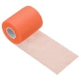thumbnail image 1 of Uxcell Pre Wrap Tape, Non-Slip Grip Cushion Wrap Prewrap Athletic Tape Fitting for (Tennis- Badminton - Pickleball - Sports) Orange, 1 of 7