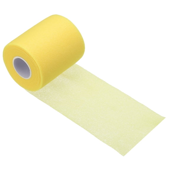 Uxcell Pre Wrap Tape, Non-Slip Grip Cushion Wrap Prewrap Athletic Tape Fitting for (Tennis- Badminton - Pickleball - Sports) Yellow
