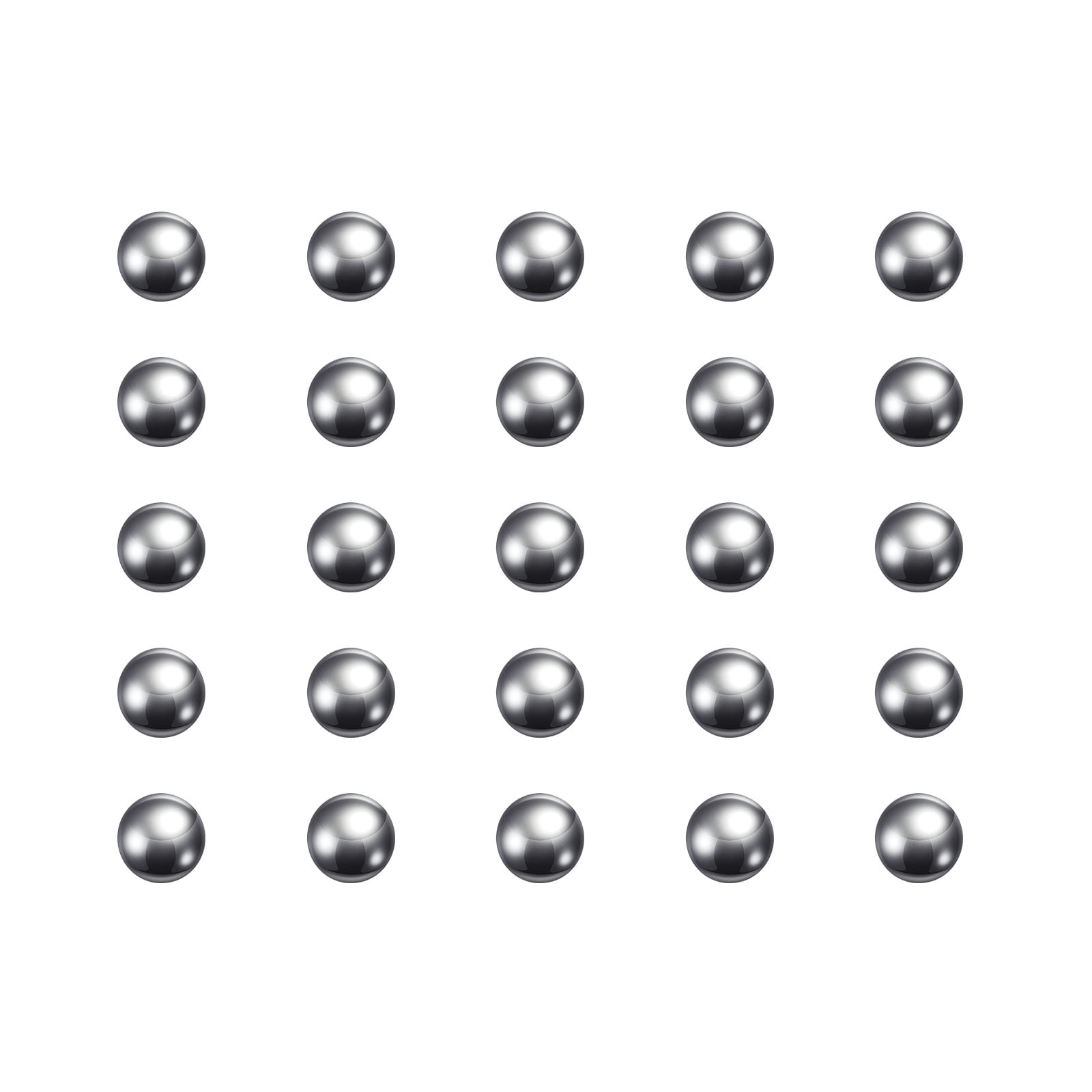 Stainless Steel Ball Bearings 100 Pcs 5/32" AISI 440 Stainless Steel Bearing Balls – G25 Precision Grade Stainless Steel Housing 1/8 In Diameter Ball Valves - Foto 9