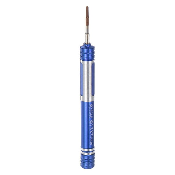 Uxcell Precision Screwdriver 1.5mm Phillips Magnetic Head Manual Pen Shape for Electronics Repair