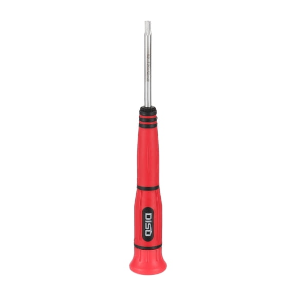 Uxcell Precision Torx Screwdriver T20 S2 Steel Magnetic Torx Mini Pen Style Screw Driver with PP Non-slip Handle for Eyeglasses Watch Laptop Electronic, Red(Black)