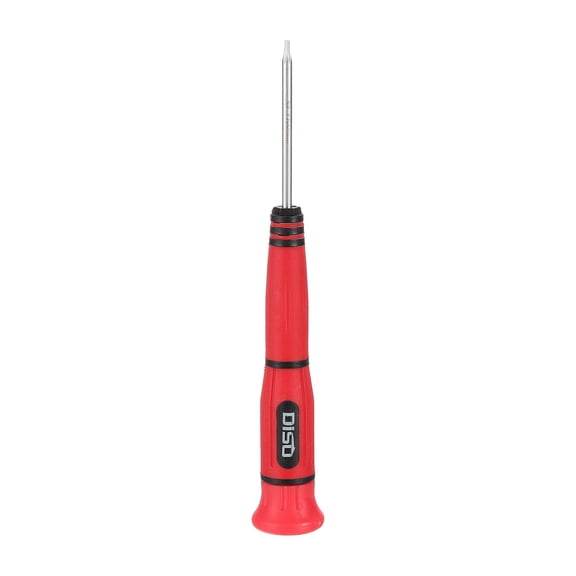 Uxcell Precision Torx Screwdriver T7 S2 Steel Magnetic Torx Mini Pen Style Screw Driver with PP Non-slip Handle for Eyeglasses Watch Laptop Electronic, Red(Black)