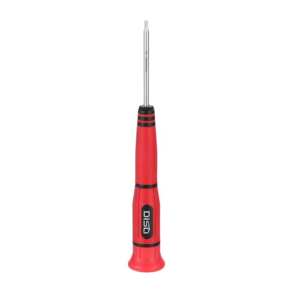 Uxcell Precision Torx Screwdriver T8 S2 Steel Magnetic Torx Mini Pen Style Screw Driver with PP Non-slip Handle for Eyeglasses Watch Laptop Electronic, Red(Black)