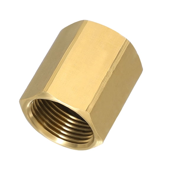 Uxcell Pressure Washer Hose Connector M22 Female to M22 Female 4800PSI Copper Pressure Washer Hose Adapter Coupler Extension Fitting Quick Connect