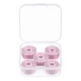 thumbnail image 1 of Uxcell Prewound Bobbin Thread Set with Storage Plastic Case for Embroidery and Sewing Machine, Orchid Pink, 1 of 6