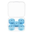 thumbnail image 1 of Uxcell Prewound Bobbin Thread Set with Storage Plastic Case for Embroidery and Sewing Machine, Sky Blue, 1 of 6