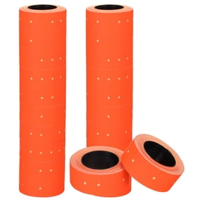 Uxcell Price Gun Labels for Mx-5500, (20 Roll, Red), Sticky Price Marker Label Stickers Blank Tag Stickers, Suit for - Retail Shop Office