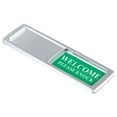 thumbnail image 1 of Uxcell Privacy Sign Slider Door Indicator Adhesive Do Not Disturb/Please Knock Sign White 1 pack, 1 of 6