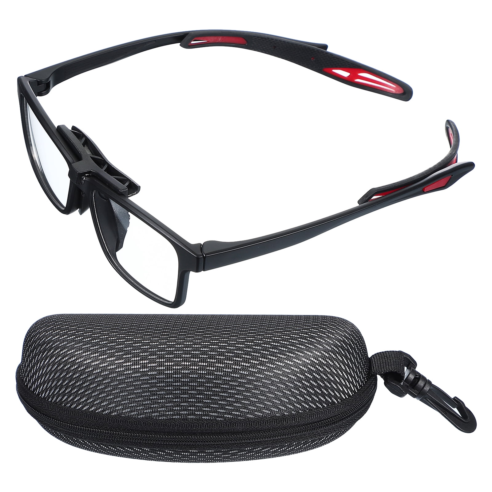 Uxcell Professional Sports Goggles, Unisex Protective Eyewear Safety Glasses for Cycling Basketball Outdoor Red