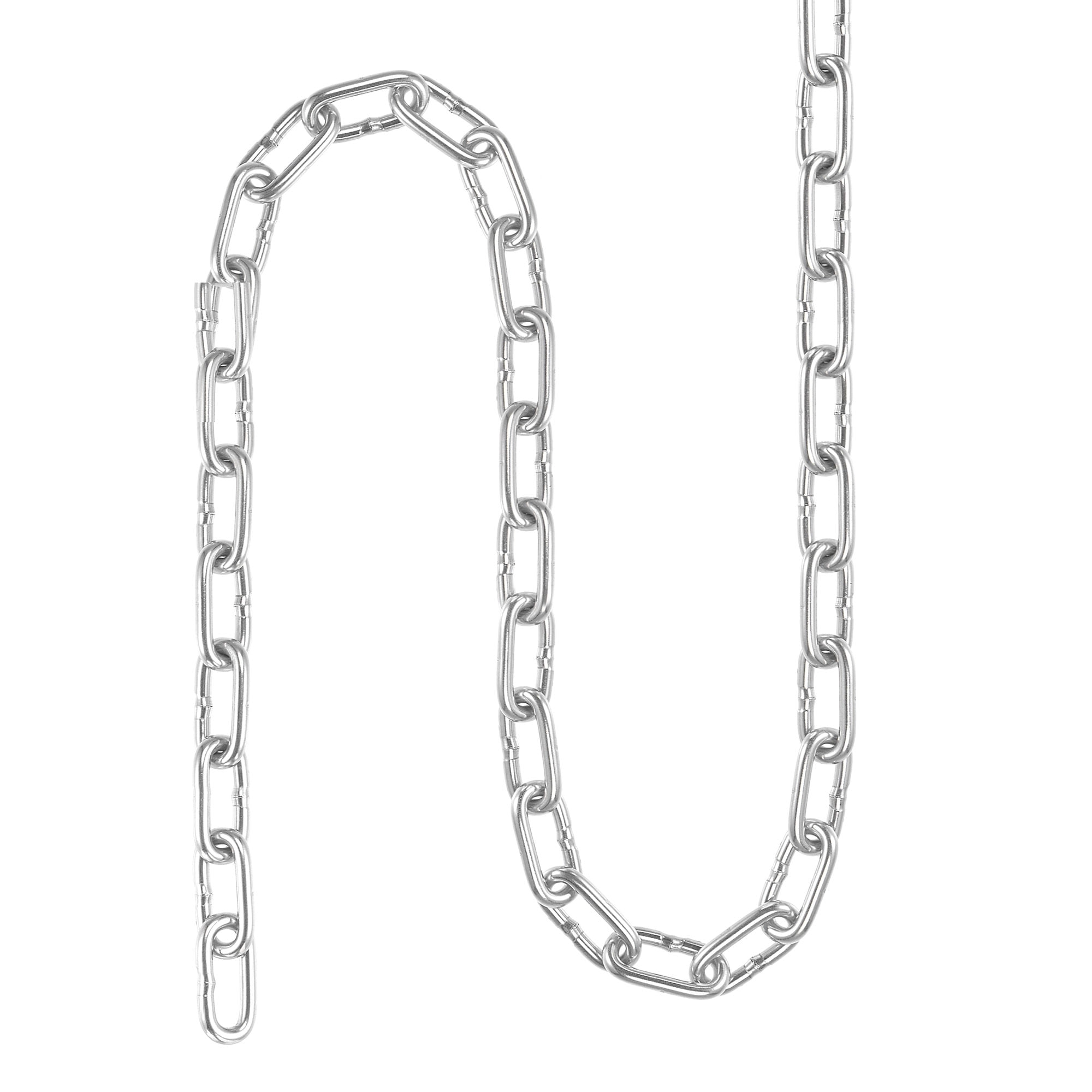 Uxcell Proof Coil Chain Zinc Plated Stainless Steel for Clothes Hanging