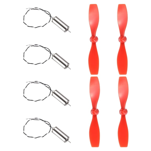 Uxcell Propeller Props 720 Hollow Cup Motors with 4 Pieces of 75MM AB Blades