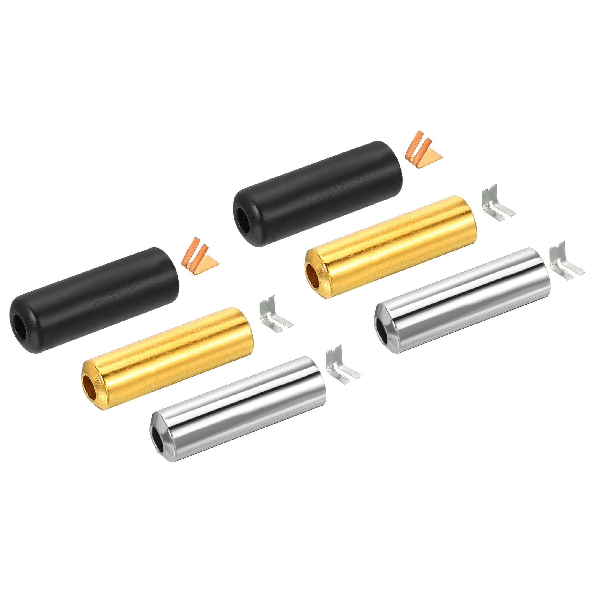 Uxcell Pull Cord End, Blind Cord Metal Bead, Lamp Zipper Pull Ends 3