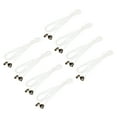 thumbnail image 1 of Uxcell Pull Cord for Ceiling Switch Light Pull Cord String Ceiling Fan String Pull Chain Extension, White Bronze 8 Pack, 1 of 5
