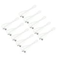 thumbnail image 1 of Uxcell Pull Cord for Ceiling Switch Light Pull Cord String Ceiling Fan String Pull Chain Extension, White Silver 10 Pack, 1 of 5