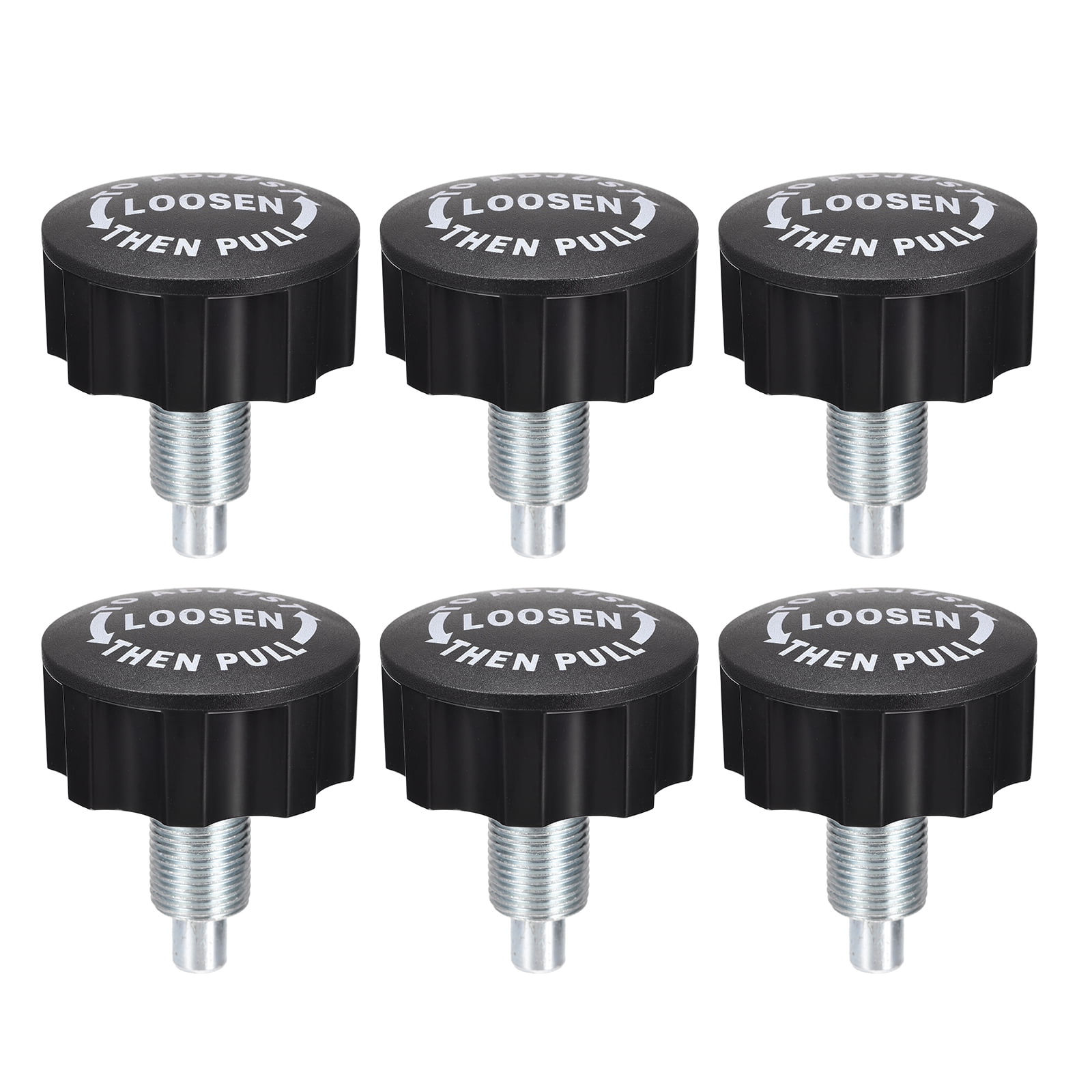 Uxcell Pull Pin Spring Knob Replacement Parts, M16 Adjustment Fitness ...
