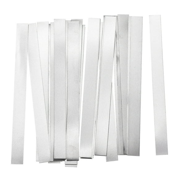 Uxcell Pure Nickel Strip 0.15mm x 8mm x 100mm Battery Soldering Tab for Battery and Spot Welding 100 Pcs