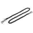 thumbnail image 1 of Uxcell Purse Chain Strap - 39" Purse Strap Shoulder Cross Body Replacement Strap, Black&Dark Grey, 1 of 6