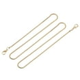 thumbnail image 1 of Uxcell Purse Chain Strap, 43"x0.13" Purse Straps Shoulder Replacement Strap DIY, Gold, 1 of 5
