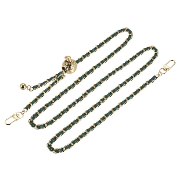Uxcell Purse Chain Strap, 47" Adjustable Purse Straps Shoulder Replacement Strap, Green