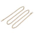 thumbnail image 1 of Uxcell Purse Chain Strap, 47" Purse Handle Cross Body Shoulder Replacement Straps, Gold, 1 of 5