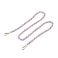 thumbnail image 1 of Uxcell Purse Chain Strap, 47" Purse Strap Shoulder Bag Replacement Strap(Purple/Yellow Gold), 1 of 6