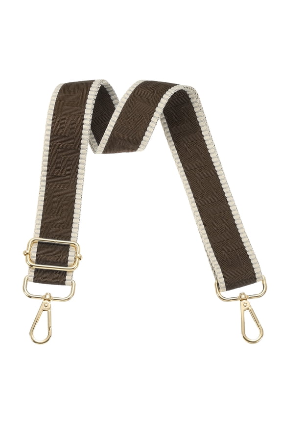 Purse Strap Adjustable Crossbody Bag Straps Wide Shoulder Strap Universal Replacement Bag Belt for Women's Handbags Dark Brown