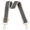 thumbnail image 1 of Uxcell Purse Strap Adjustable Crossbody Bag Straps Wide Shoulder Strap Universal Replacement Bag Belt for Women's Handbags Dark Grey, 1 of 6