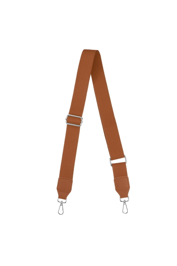 Purse Strap Replacement, 27.5-53" Crossbody Shoulder Strap(Beige, Silver Buckle)