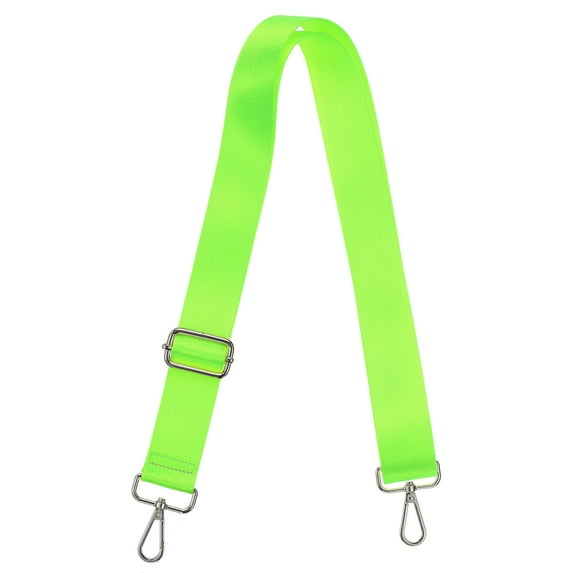 Uxcell Purse Strap Replacement, 29.5-55" Crossbody Shoulder Strap(Green, Silver Buckle)