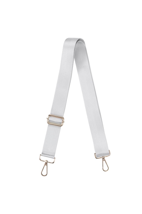 Purse Strap Replacement, 29.5-55" Crossbody Shoulder Strap(Silver, Gold Buckle)