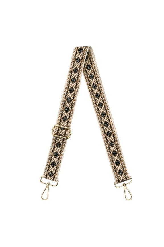 Purse Strap Replacement, Stylish Crossbody Shoulder Strap(Brown, Gold Buckle)