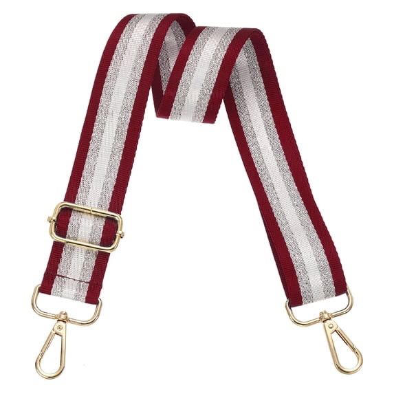 Uxcell Purse Strap Wide Shoulder Strap Adjustable Crossbody Bag Straps Universal Replacement Deep Red
