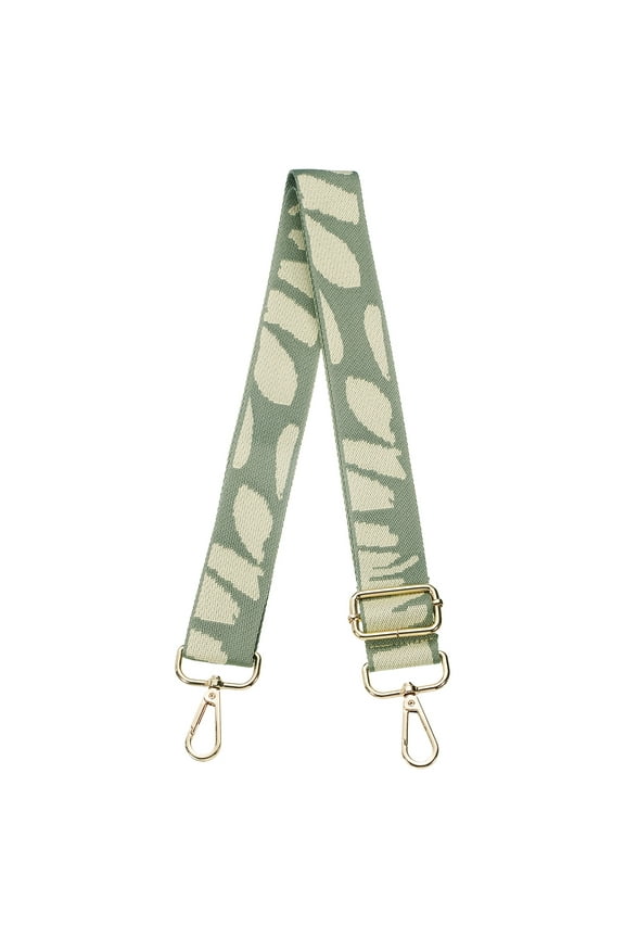 Purse Straps Replacement Crossbody, 51 Inch Wide Shoulder Bag Strap Adjustable Canvas Straps for Handbag Wallet Clutch Crossbody Bags, Khaki Green
