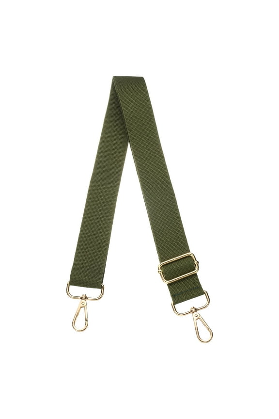 Purse Straps Replacement Crossbody, 51 Inch Wide Shoulder Bag Strap Adjustable Canvas Straps for Handbag Wallet Clutch Crossbody Bags, Light Green