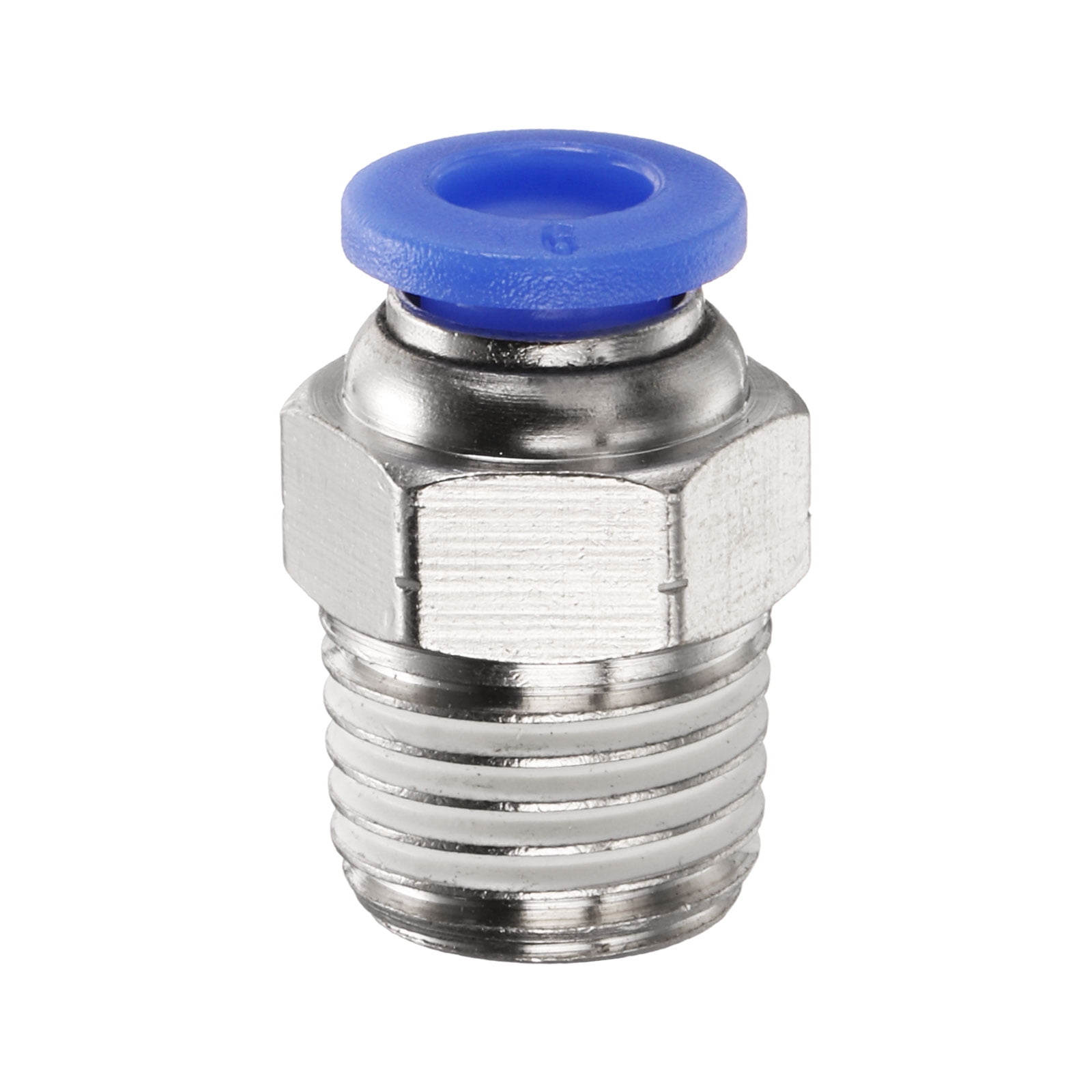 PC Push-in Male Straight Fitting Metric Sizing