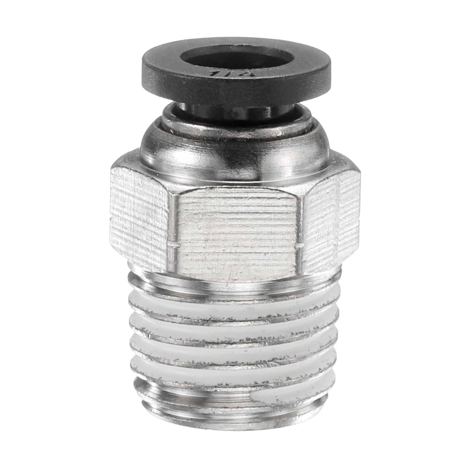 QUARKZMAN 6er-Pack Kunststoff-Schlauchanschlüsse 1/4 Zoll (6 Mm) – Bulkhead Adapter Mit M10 Mutter Und Unterlegscheibe, Für Aquarien Und Mehr