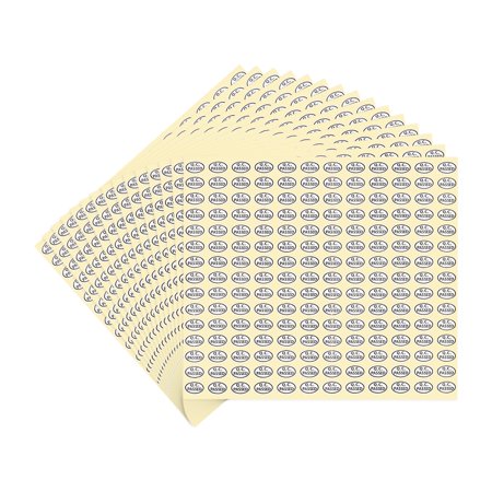 Uxcell QC Passed Stickers for Quality Control and Inspection Management White