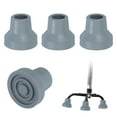 thumbnail image 1 of Quad Cane Tips 5/8 Inch, 4 Pcs Replacement Foot for Standing Stick Women Men Seniors, Gray(Style 3), 1 of 6