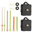 thumbnail image 1 of Uxcell Quartz Clock Movement Replacement Kit 1/2" Shaft for 2 to 3mm Clock Dial Thickness Green/Orange 1 Set, 1 of 7