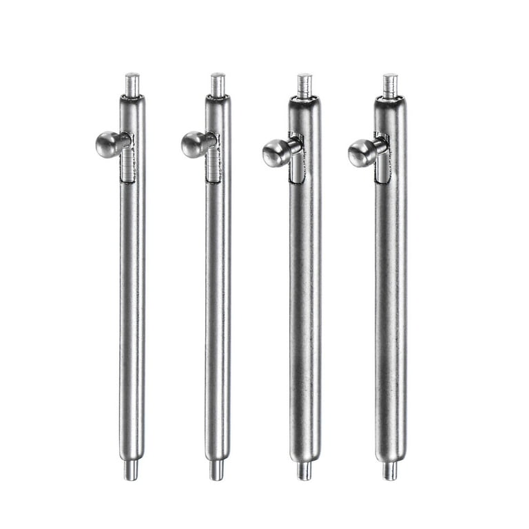 Uxcell Quick Release Spring Bar 20mm Width 1.5mm 1.8mm Diameter Stainless Steel Watch Pins Set for Watch Band Straps