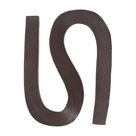 Uxcell Quilling Strips Paper Origami Paper Quilling Strip for Art DIY Hand Crafts 120Pcs Dark Brown 7mm
