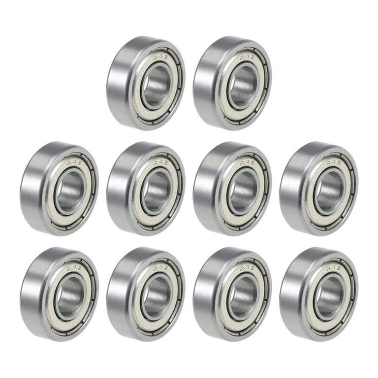 【特別セール品】 Groove Deep Uxcell Ball Chrome Shielded Double Inch Bearings ヒンジ