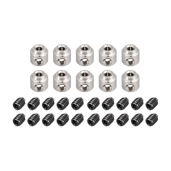 Uxcell RC Airplane Plane Landing Gear Wheel Stop  0.08'' Shaft Hole Dia. 10 Pcs