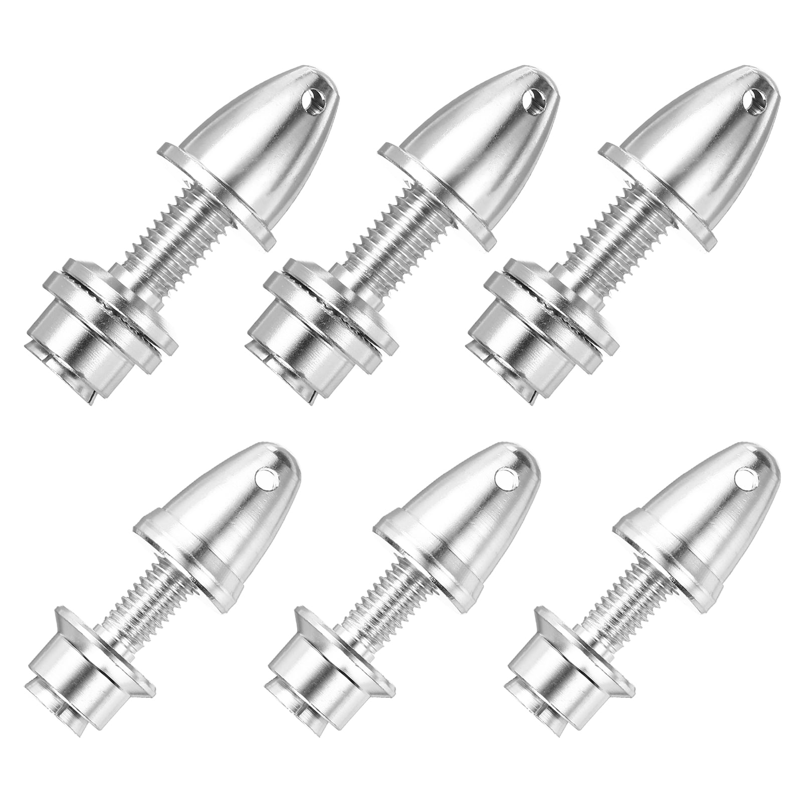 Sourcing Map Adattatore Per Elica In Alluminio Per Aeromodelli RC, 3,17mm Foro Motore, 5mm Asse Uscita