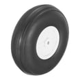 thumbnail image 1 of Uxcell RC Airplane Wheels, RC Model Airplane PU Sponge Tire Foam Wheel Black 2.9 Inch, 1 of 7