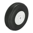 thumbnail image 1 of Uxcell RC Airplane Wheels, RC Model Airplane PU Sponge Tire Foam Wheel Black 2 Inch, 1 of 7